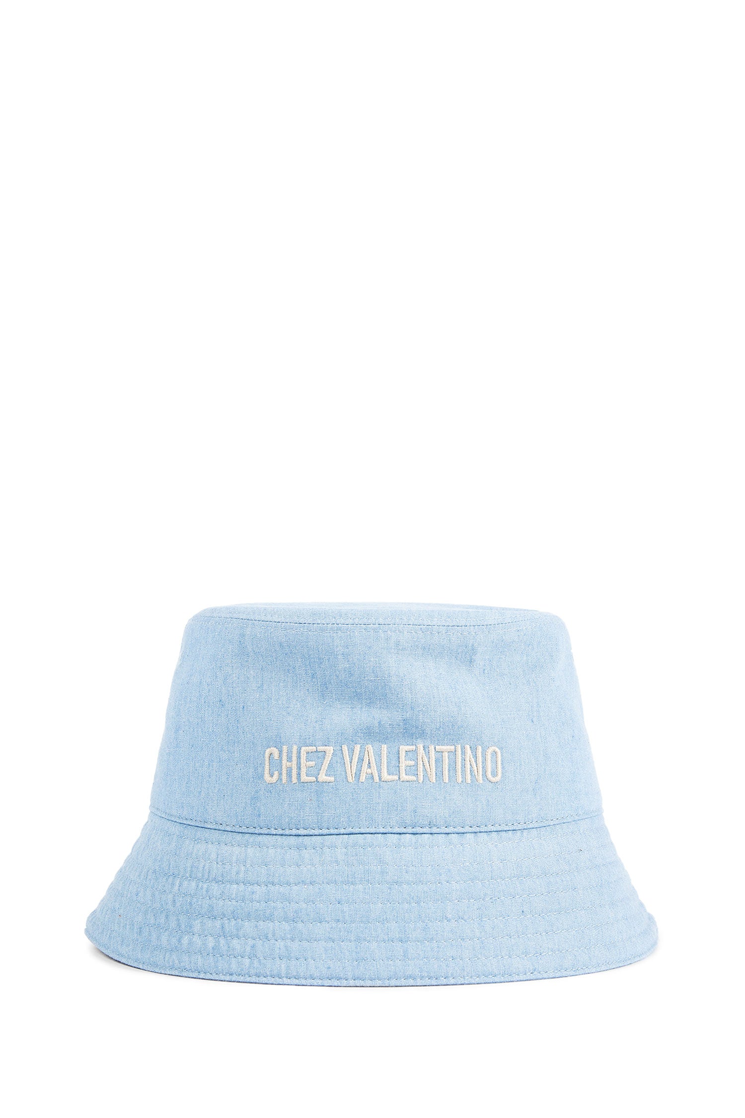 Chez Valentino Denim Bucket Hat