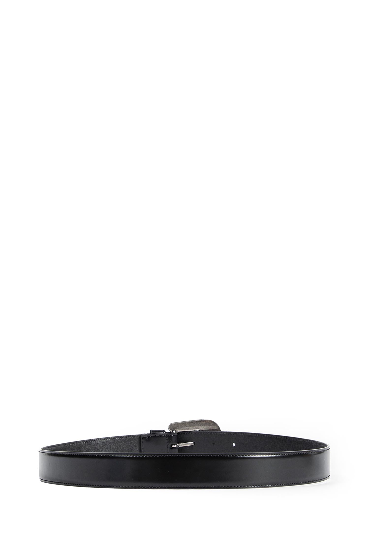 Vlogo Brushed Calfskin Belt 30 Mm