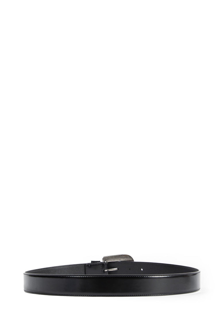 Vlogo Brushed Calfskin Belt 30 Mm