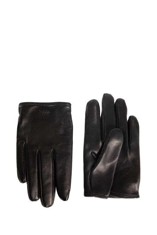 GUCCI MAN BLACK GLOVES