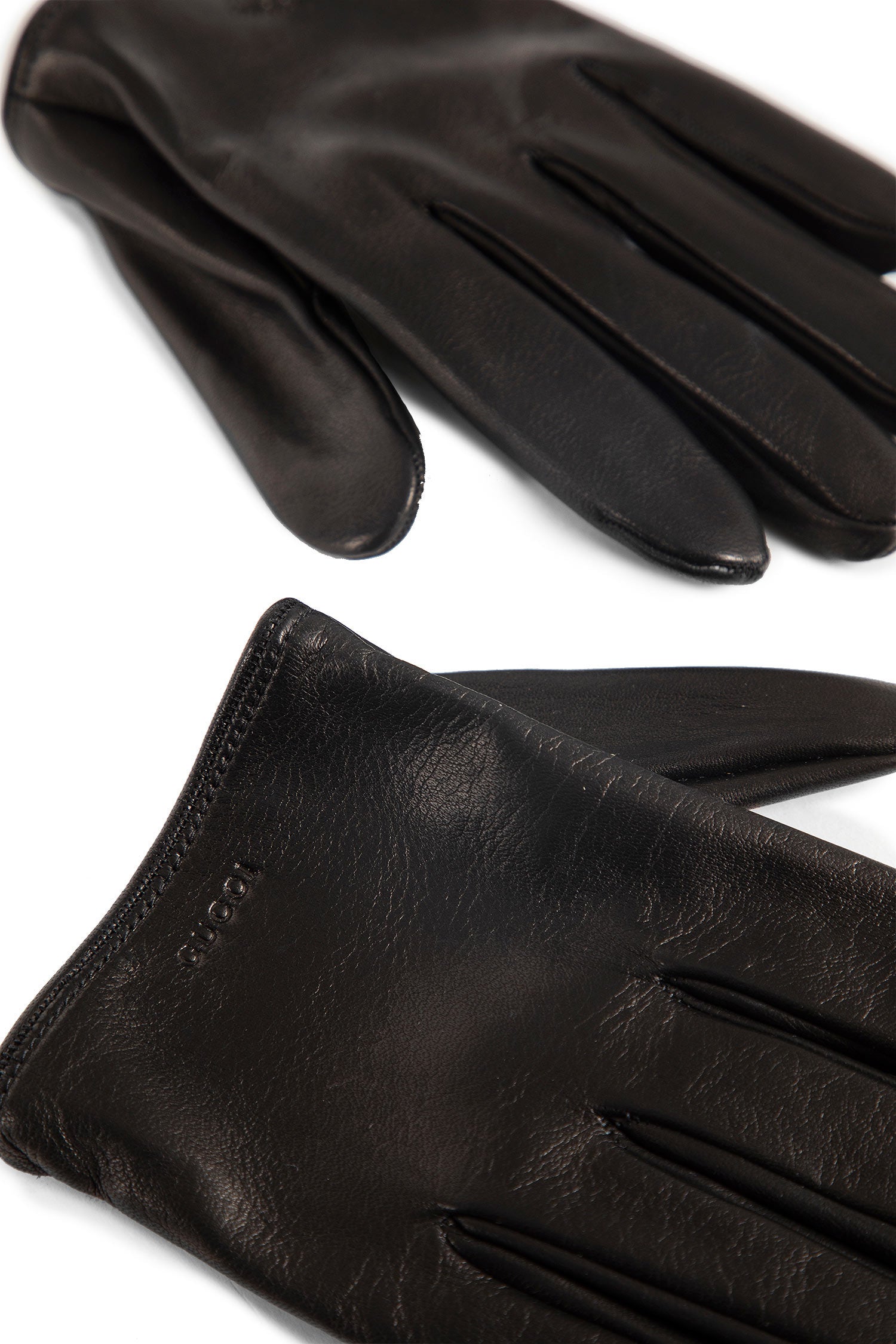 GUCCI MAN BLACK GLOVES