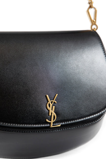 SAINT LAURENT WOMAN BLACK SHOULDER BAGS