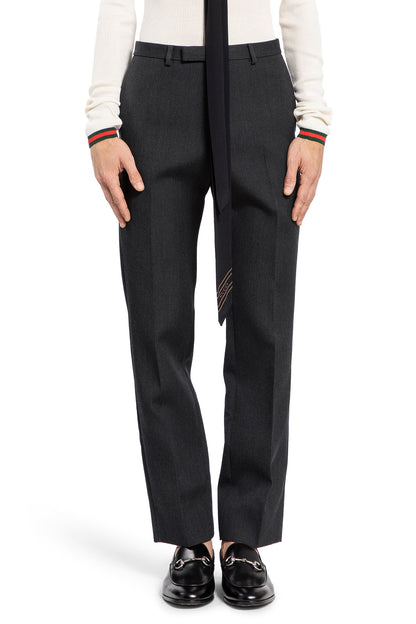 GUCCI MAN BLACK TROUSERS