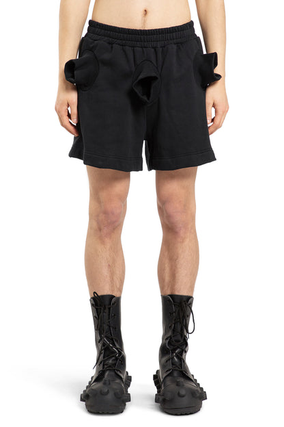 WALTER VAN BEIRENDONCK MAN BLACK TROUSERS