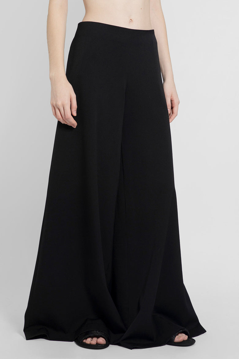 THE ROW WOMAN BLACK TROUSERS