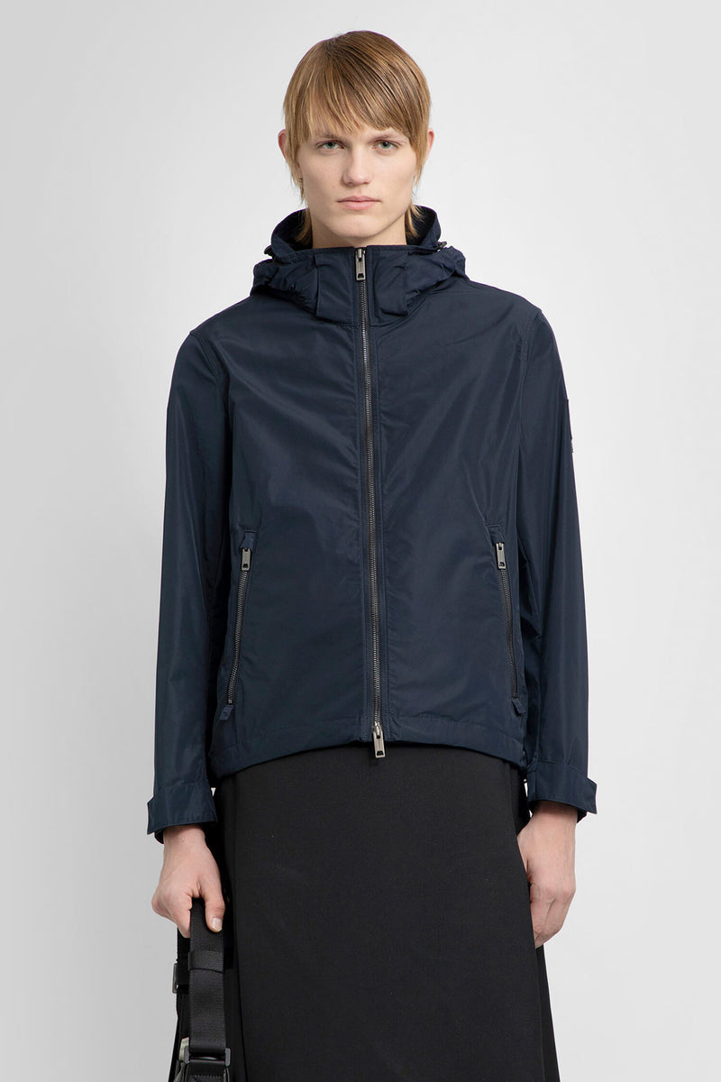 Burberry windbreaker hot sale blue