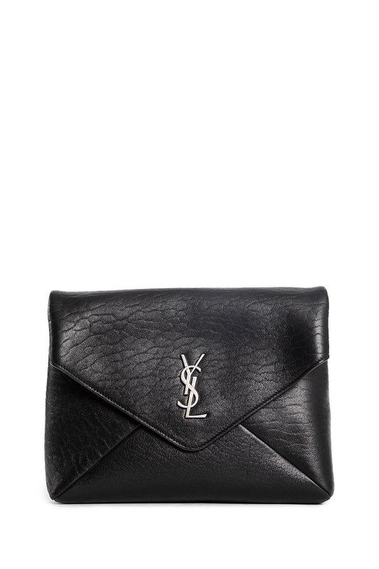 SAINT LAURENT UNISEX BLACK SHOULDER BAGS