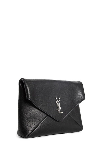 SAINT LAURENT UNISEX BLACK SHOULDER BAGS