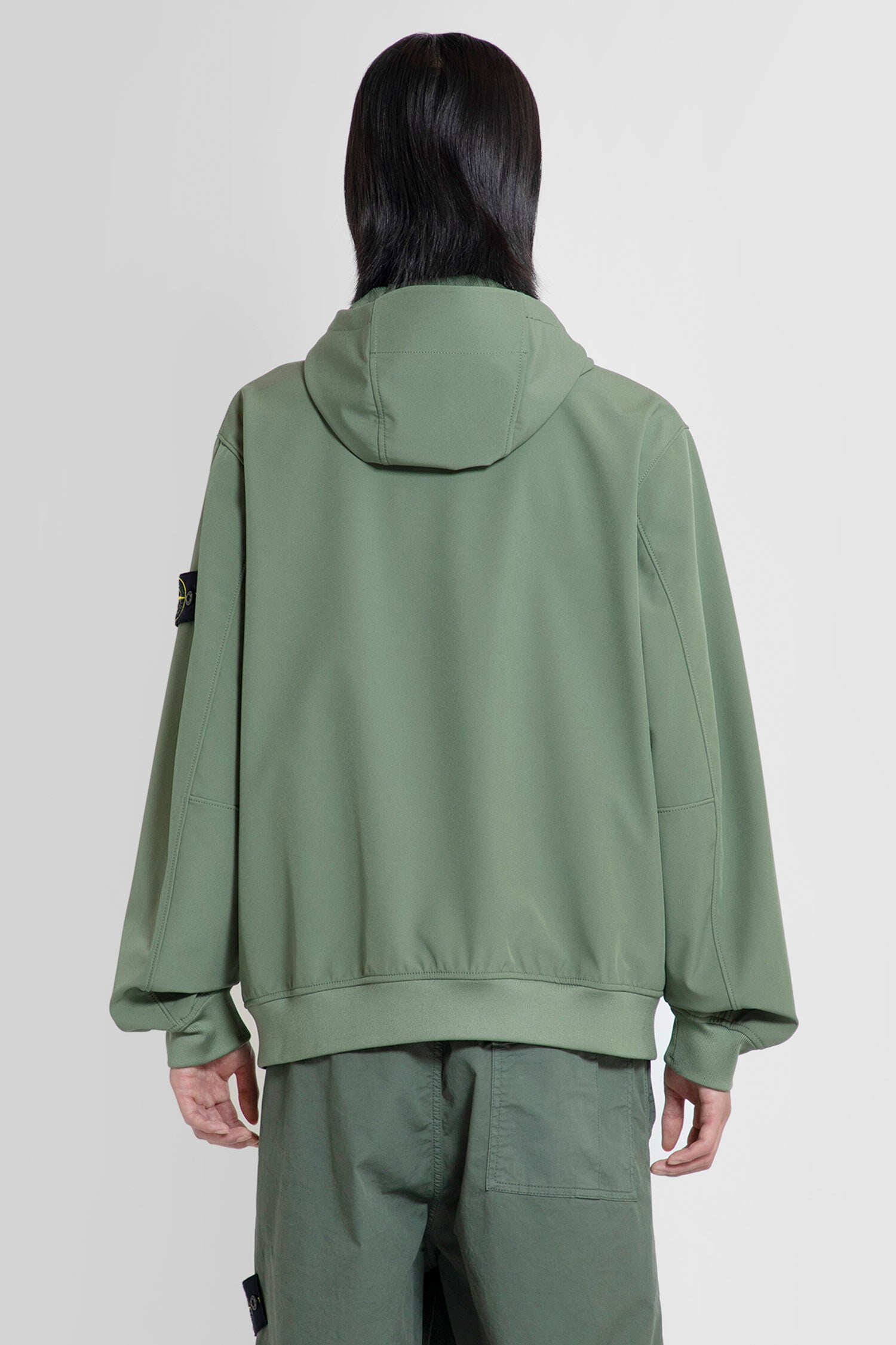 STONE ISLAND MAN GREEN JACKETS