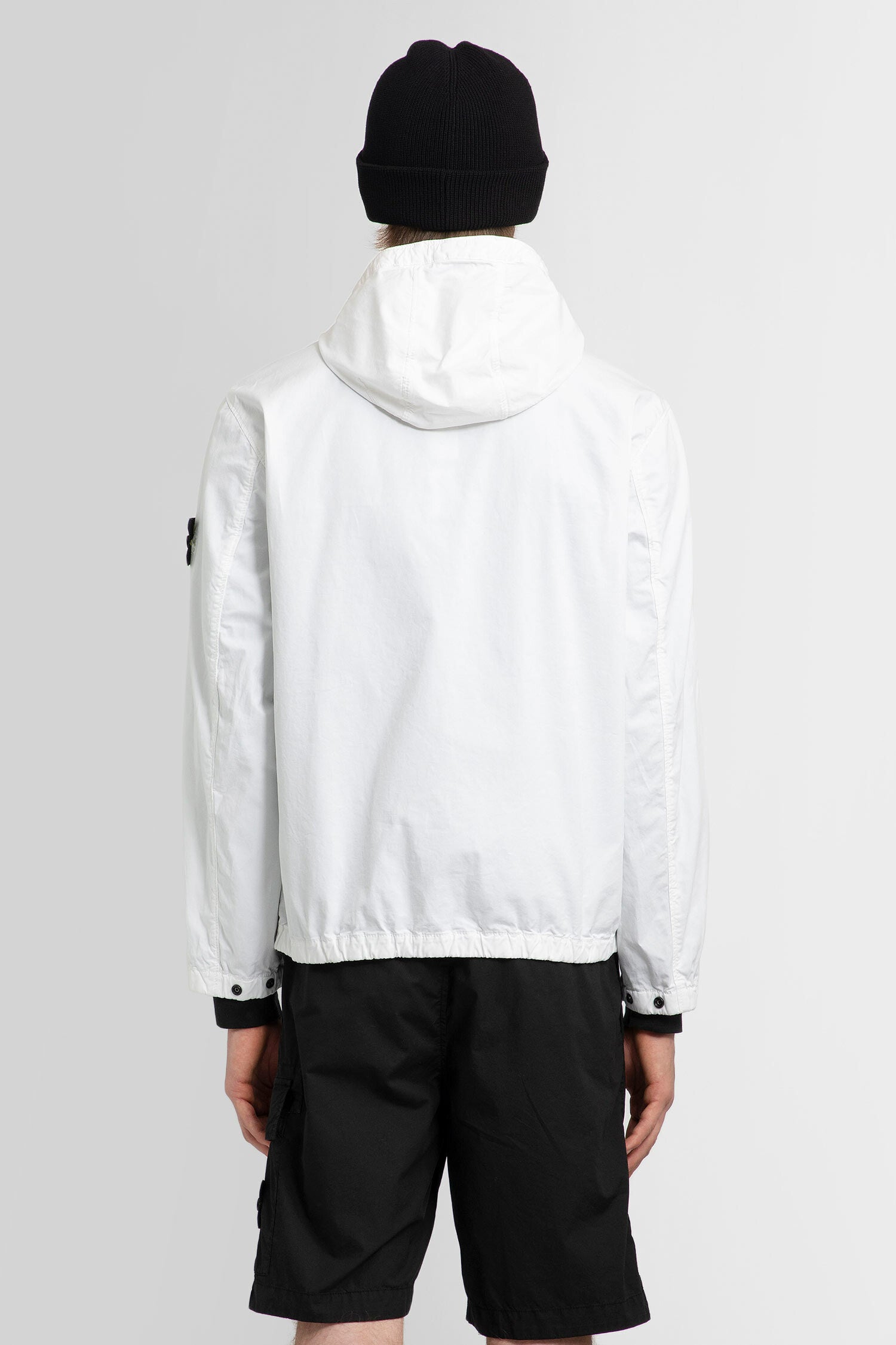 STONE ISLAND MAN WHITE JACKETS