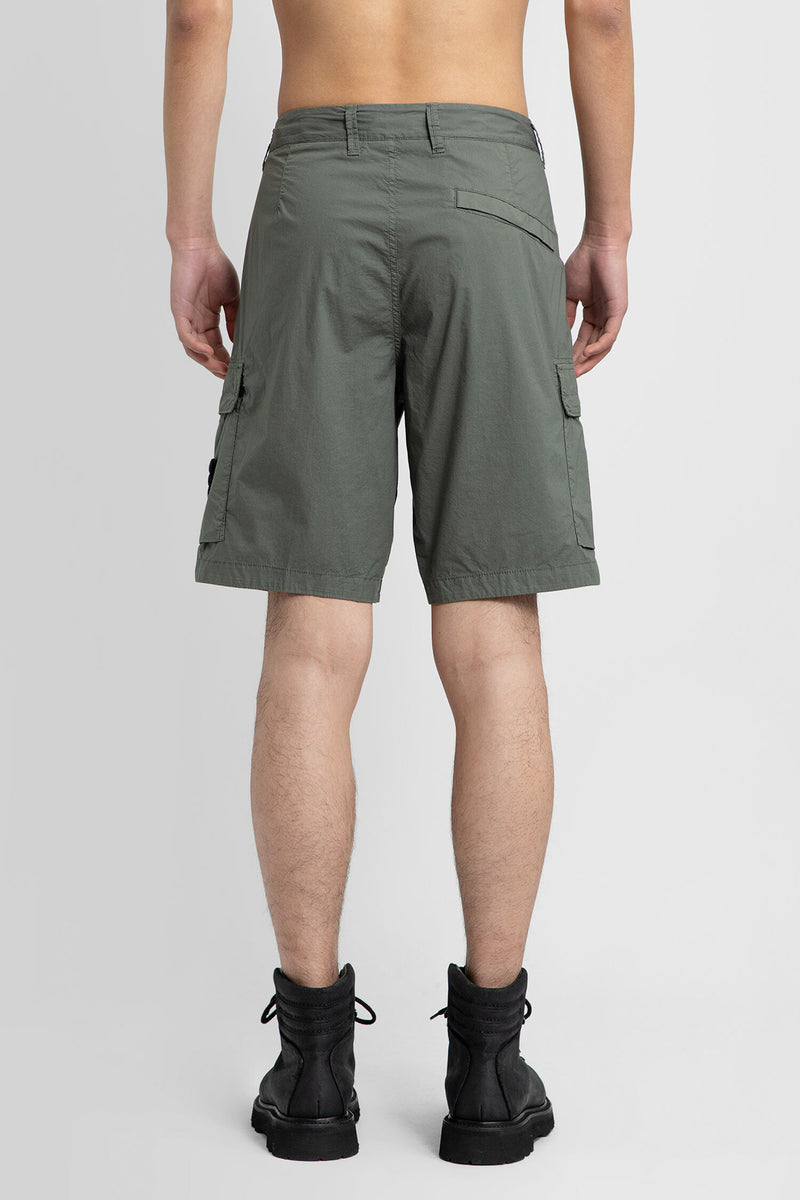 Stone island cheap shorts green