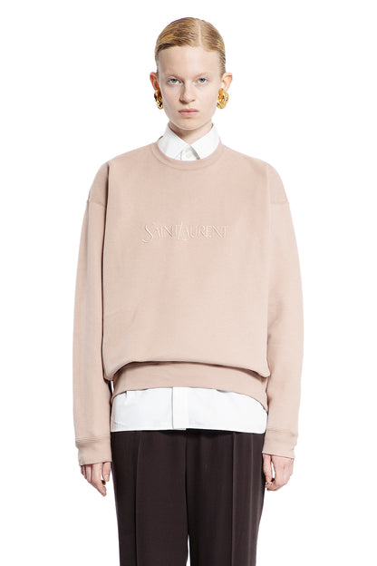 Antonioli SAINT LAURENT WOMAN PINK SWEATSHIRTS