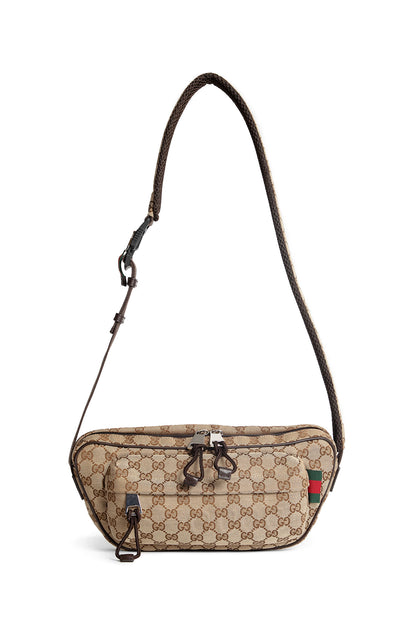 GUCCI MAN BEIGE SHOULDER BAGS