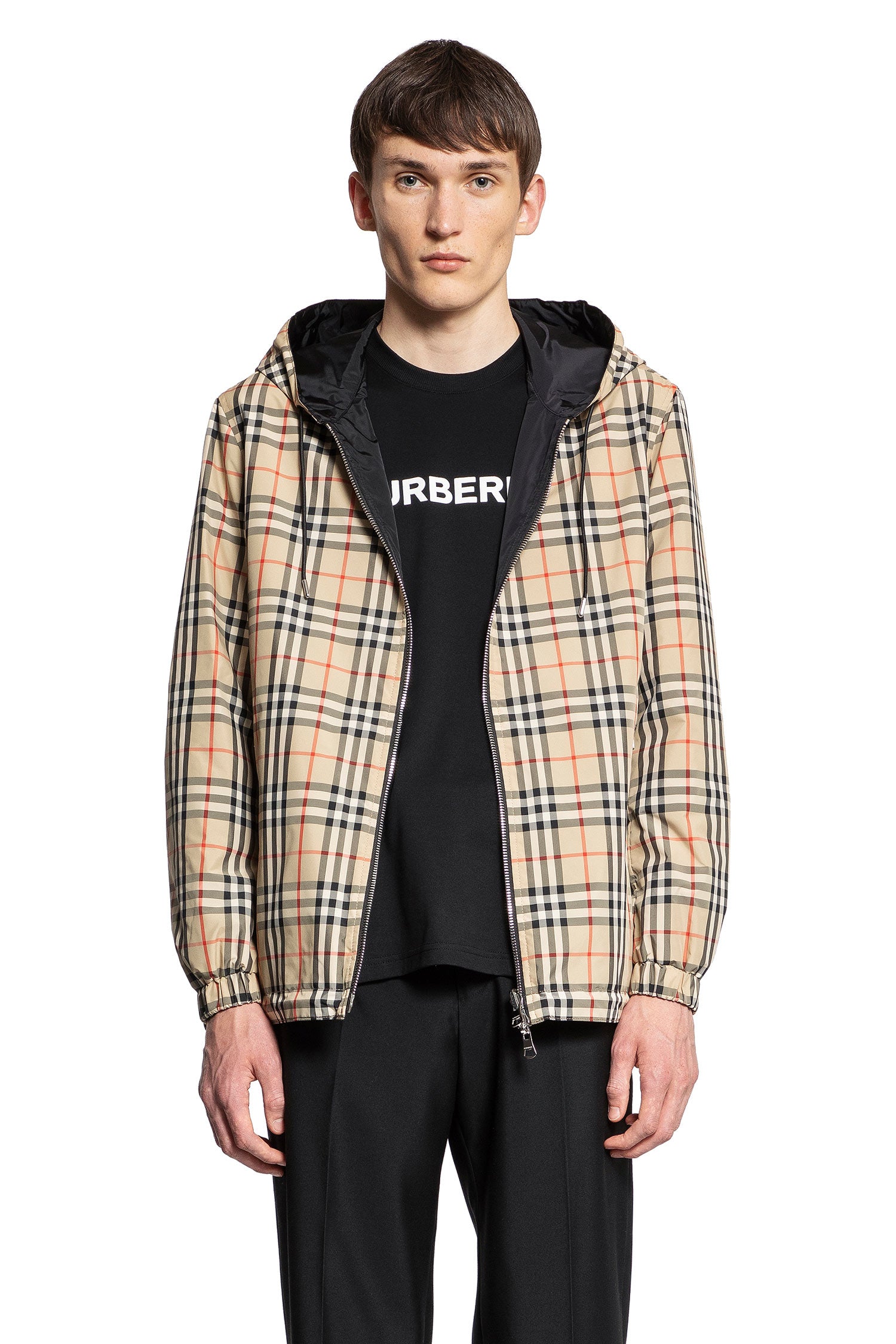 BURBERRY MAN BEIGE JACKETS