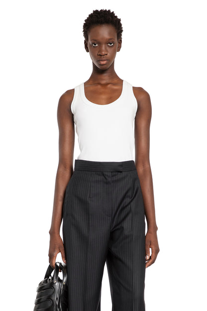 Antonioli ALEXANDER MCQUEEN WOMAN WHITE T-SHIRTS & TANK TOPS