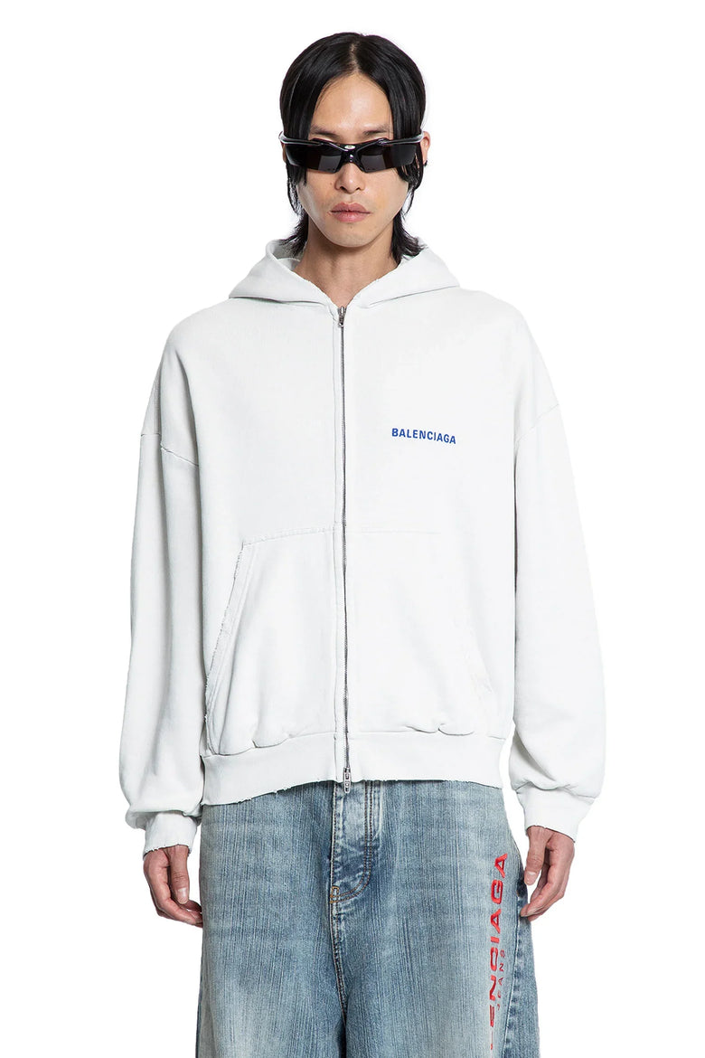 BALENCIAGA MAN WHITE SWEATSHIRTS - Antonioli.eu