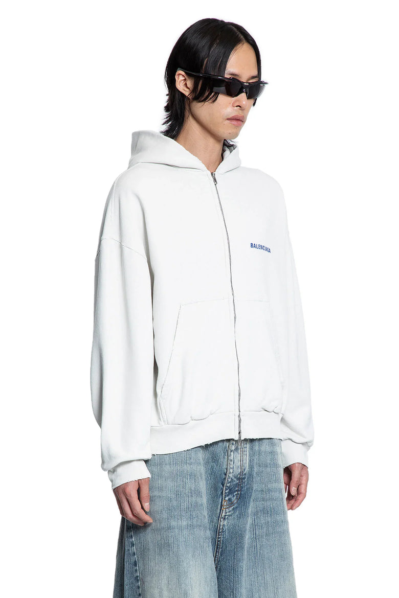 BALENCIAGA MAN WHITE SWEATSHIRTS - Antonioli.eu