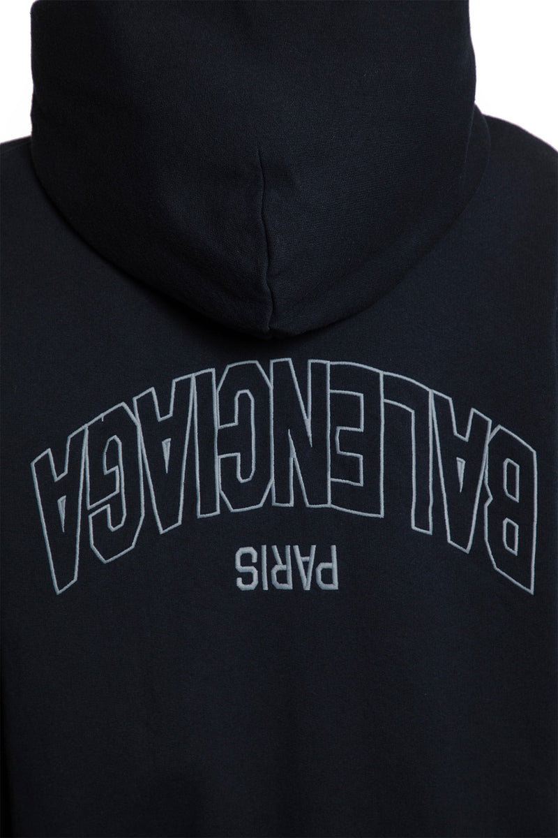 Flipped Uni Zip-Up Hoodie Regular Fit - Antonioli.eu