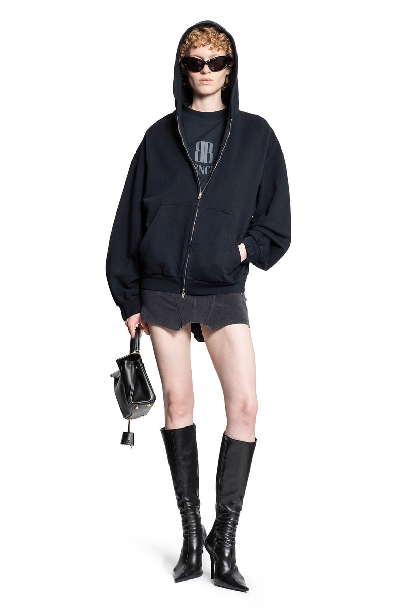 Flipped Uni Zip-Up Hoodie Regular Fit - Antonioli.eu