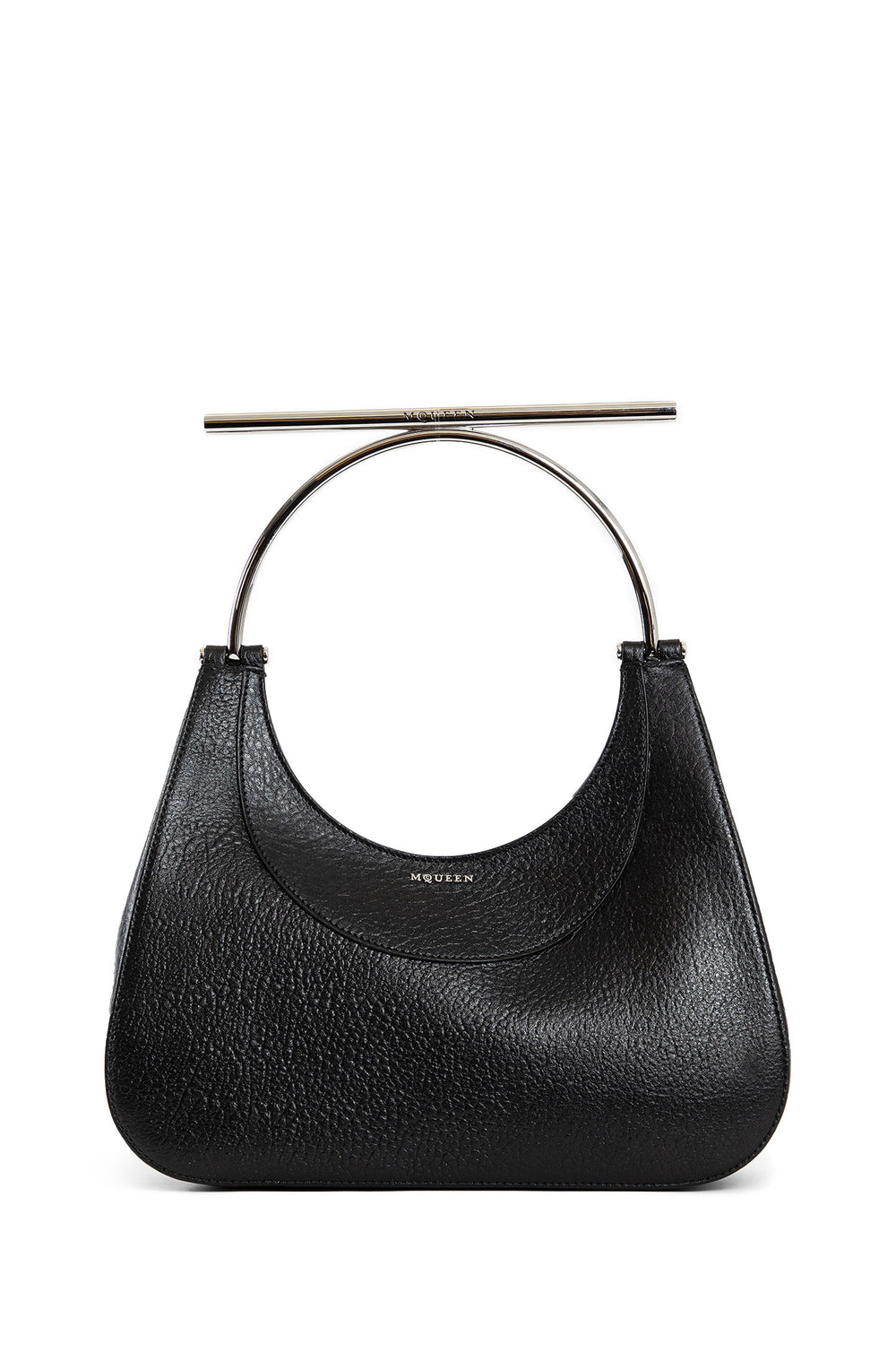 ALEXANDER MCQUEEN WOMAN BLACK TOP HANDLE BAGS