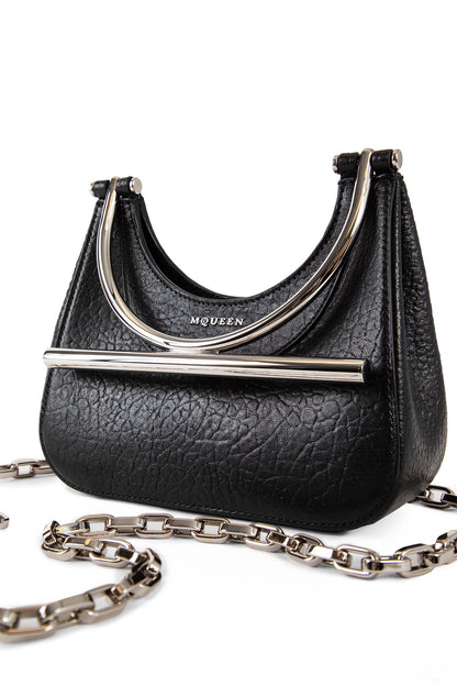 ALEXANDER MCQUEEN WOMAN BLACK MINI BAGS