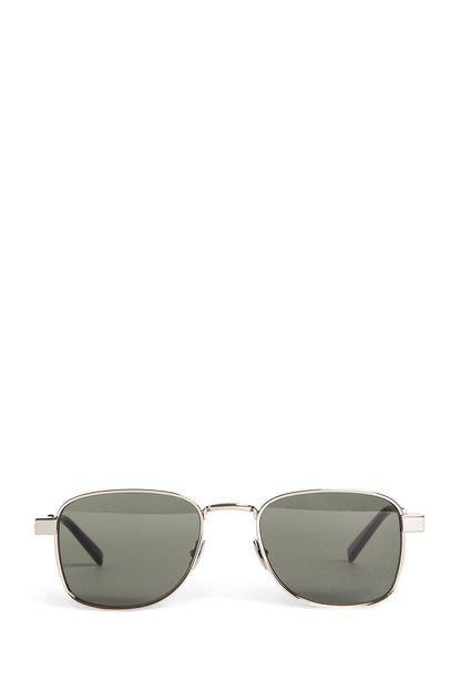 SAINT LAURENT MAN SILVER EYEWEAR