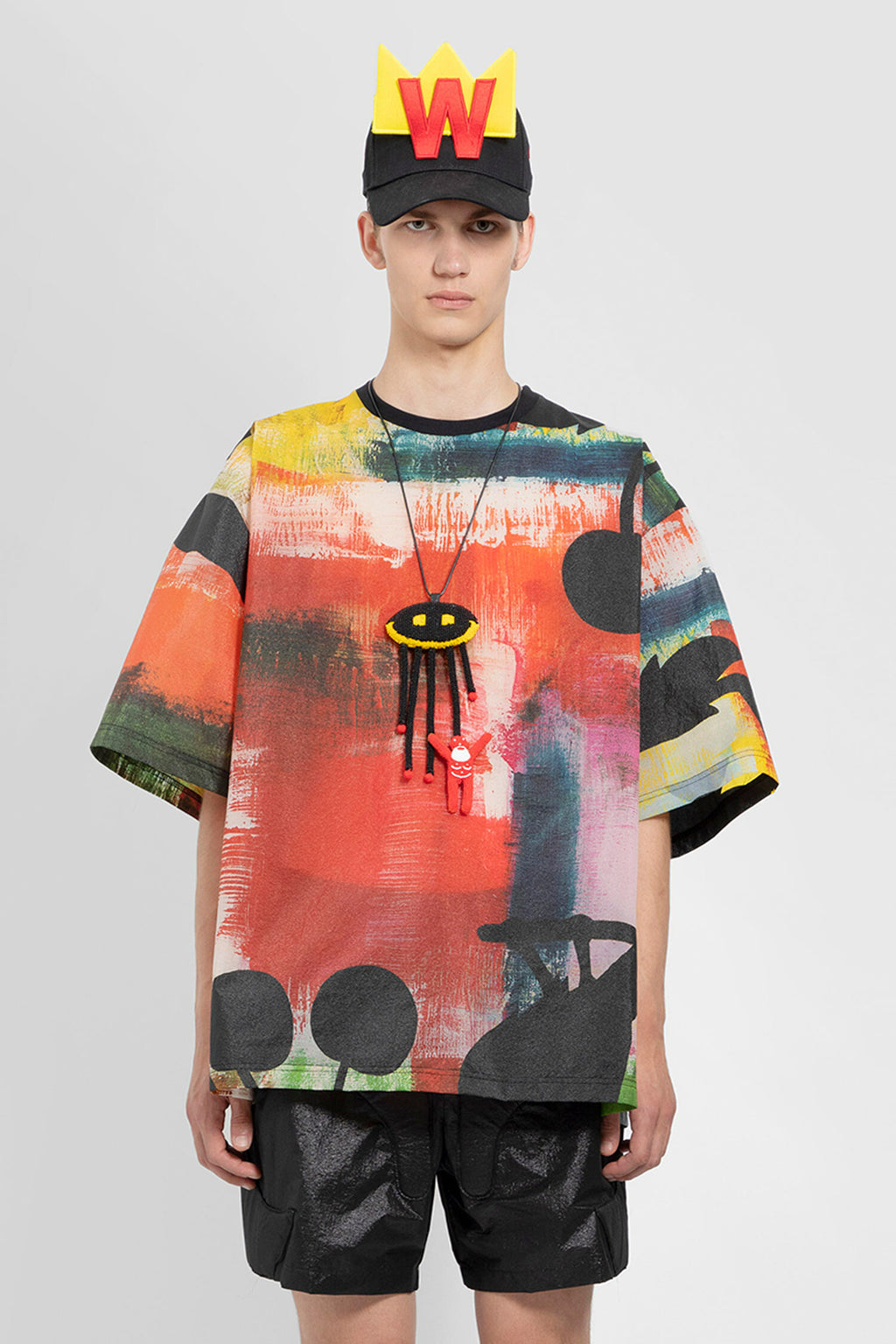 WALTER VAN BEIRENDONCK MAN MULTICOLOR T-SHIRTS