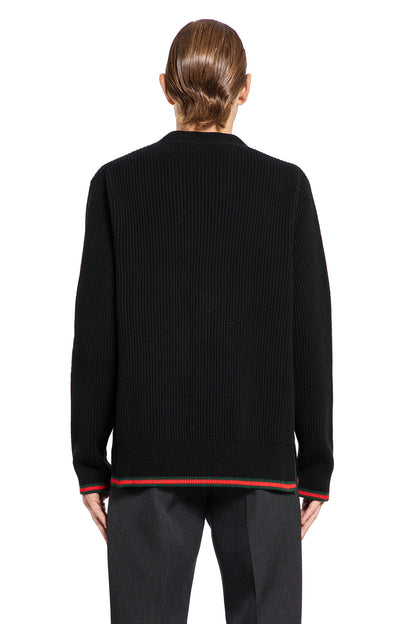 GUCCI MAN BLACK KNITWEAR