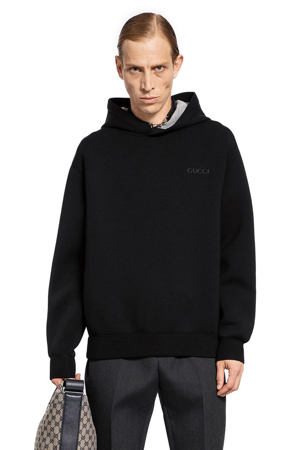 GUCCI MAN BLACK SWEATSHIRTS