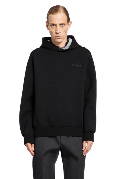 GUCCI MAN BLACK SWEATSHIRTS