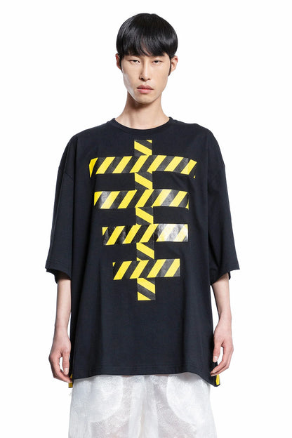 Antonioli WALTER VAN BEIRENDONCK MAN BLACK T-SHIRTS & TANK TOPS