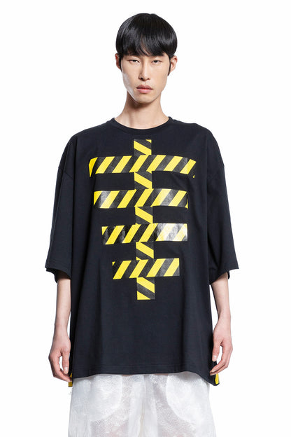 Antonioli WALTER VAN BEIRENDONCK MAN BLACK T-SHIRTS & TANK TOPS