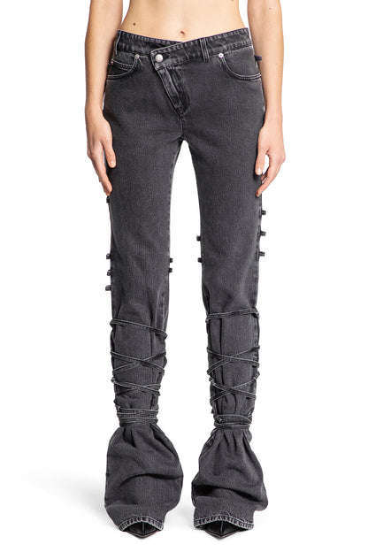 Antonioli ALEXANDER MCQUEEN WOMAN BLACK JEANS