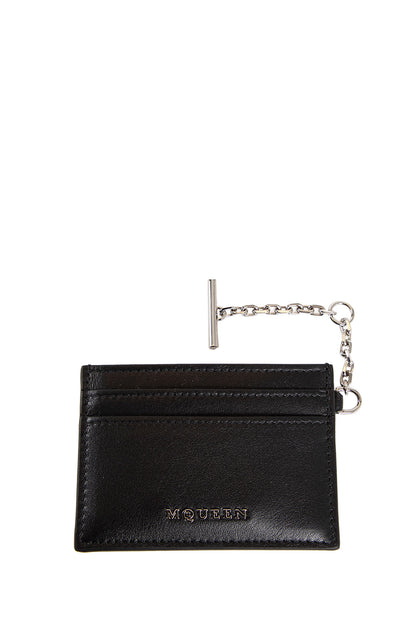 ALEXANDER MCQUEEN WOMAN BLACK WALLETS & CARDHOLDERS