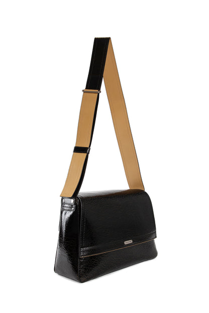 ALEXANDER MCQUEEN MAN BLACK CROSSBODY BAGS