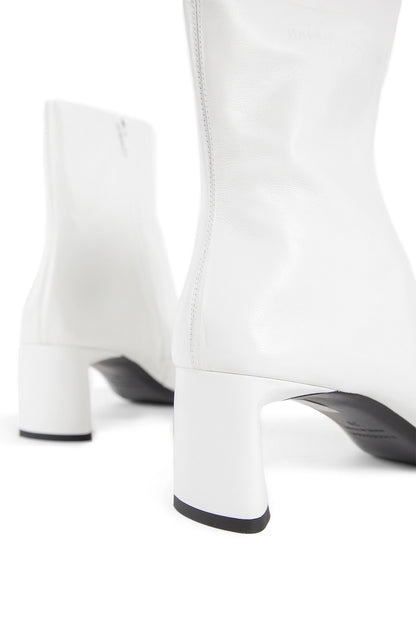 BALENCIAGA WOMAN OFF-WHITE BOOTS