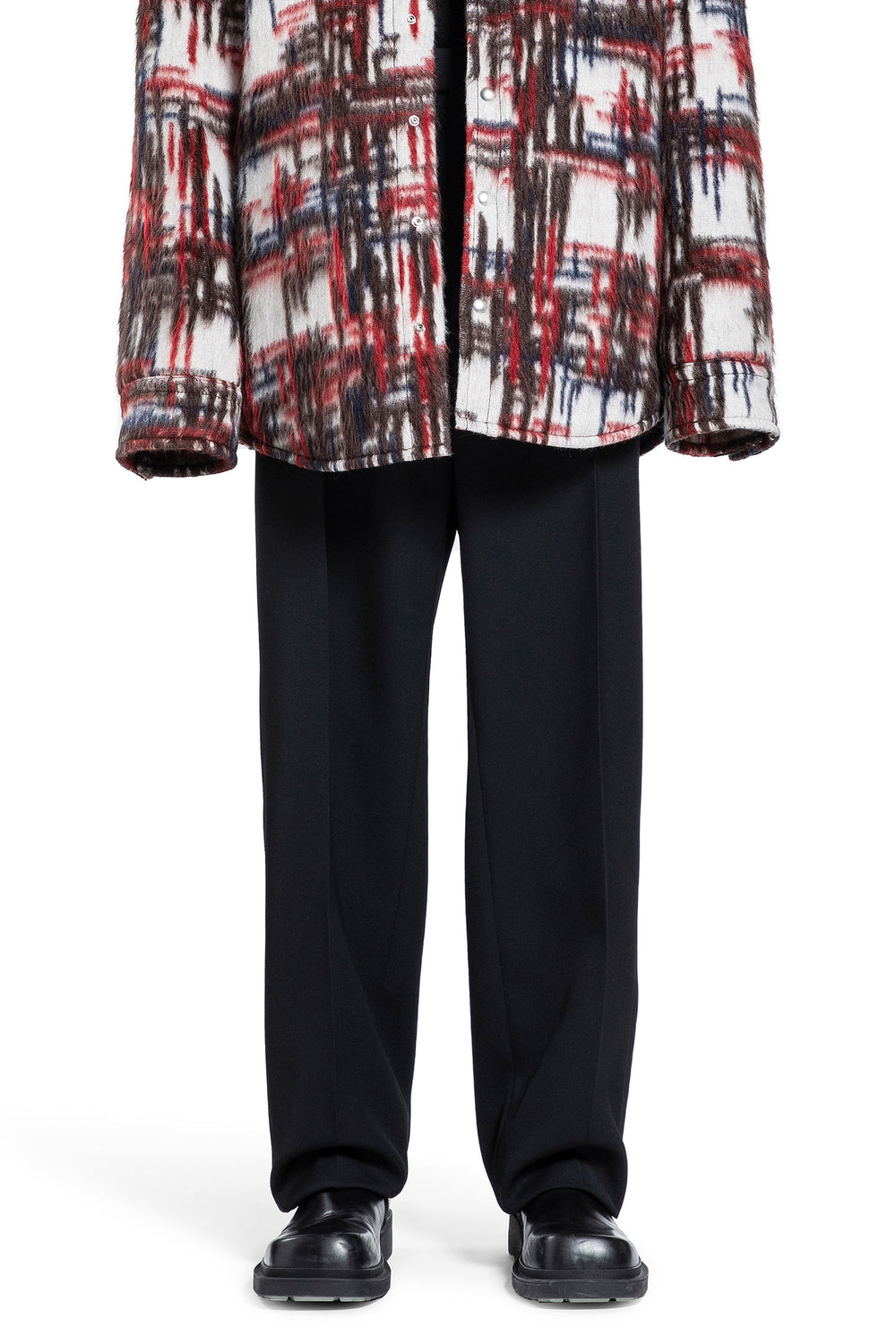 BOTTEGA VENETA Tailored pleated trousers man