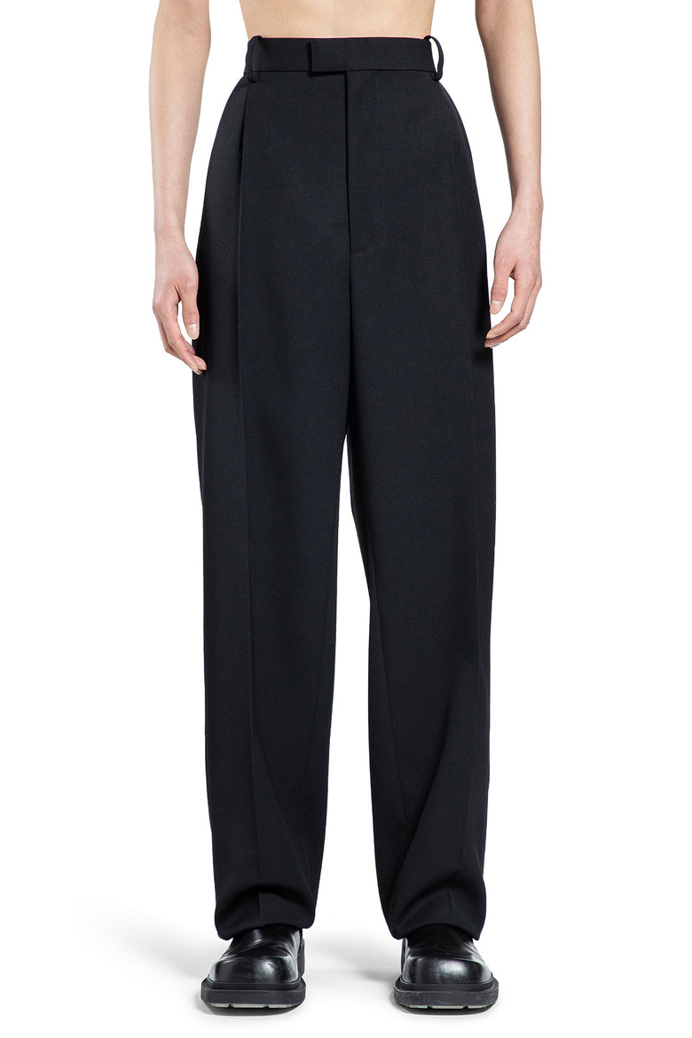 BOTTEGA VENETA MAN BLACK TROUSERS