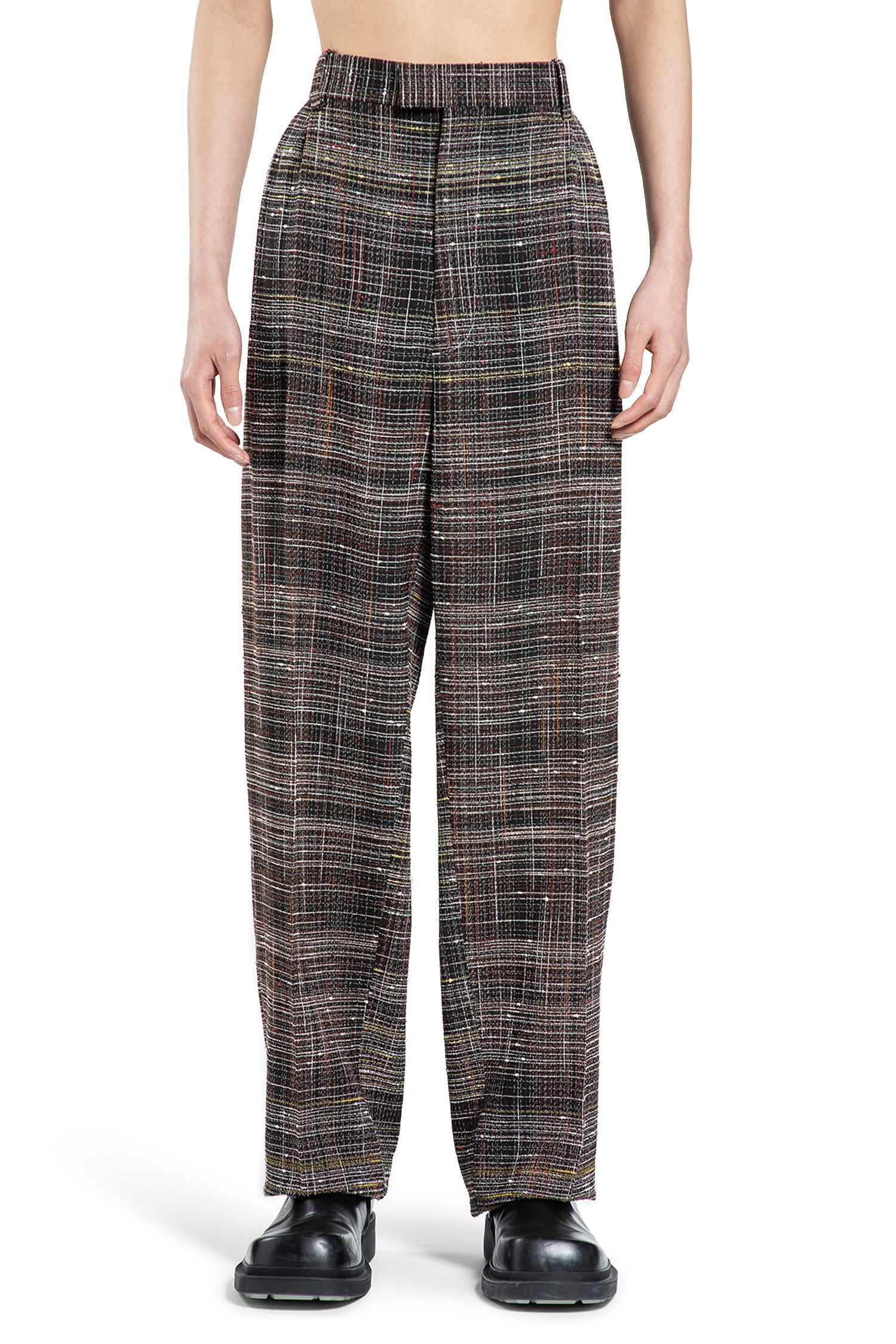 BOTTEGA VENETA MAN MULTICOLOR TROUSERS