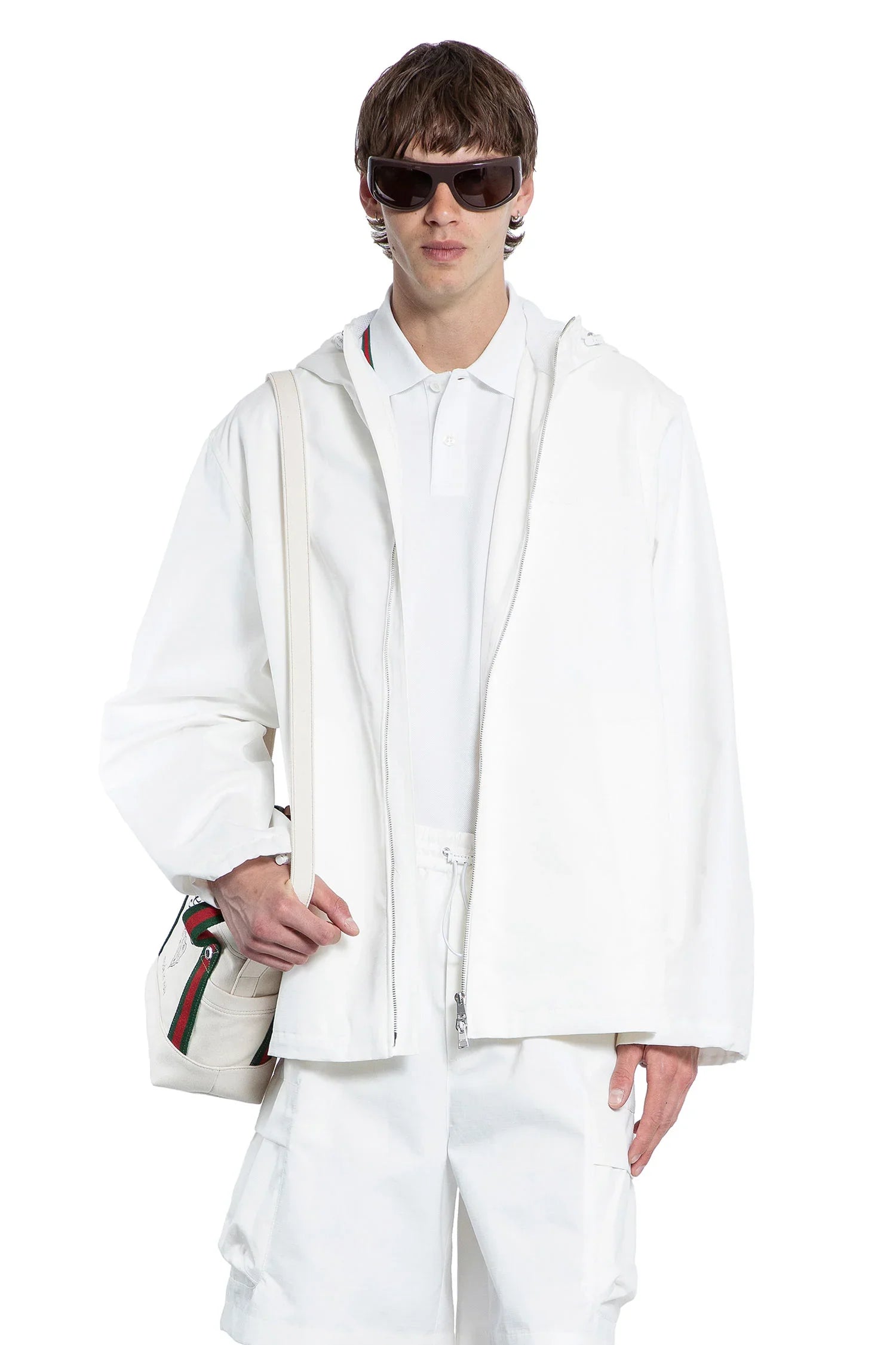 Web Cotton Canvas Winbreaker - Antonioli.eu