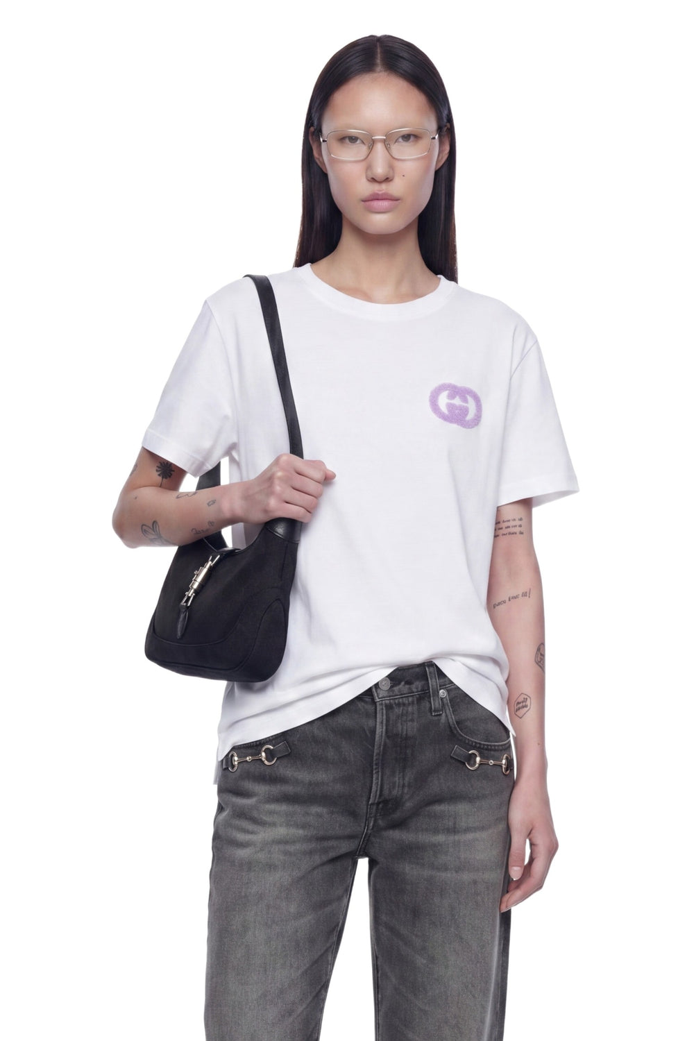 GUCCI Medium Cotton Jersey T-Shirt woman