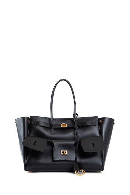 BALENCIAGA WOMAN BLACK TOTE BAGS