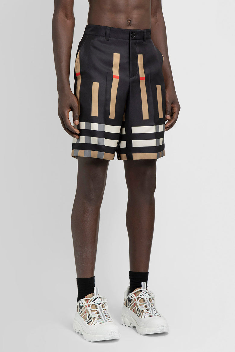 BURBERRY BURBERRY SHORTS BLACK WOMAN man