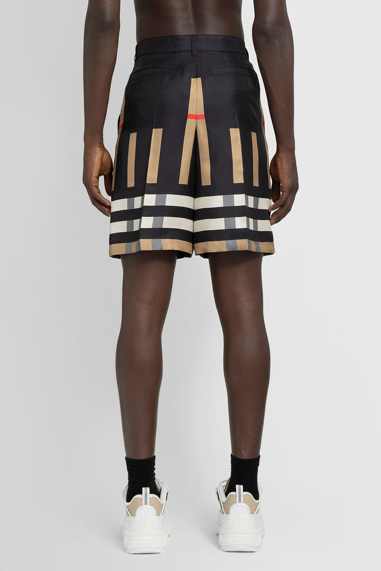 BURBERRY BURBERRY SHORTS BLACK WOMAN man