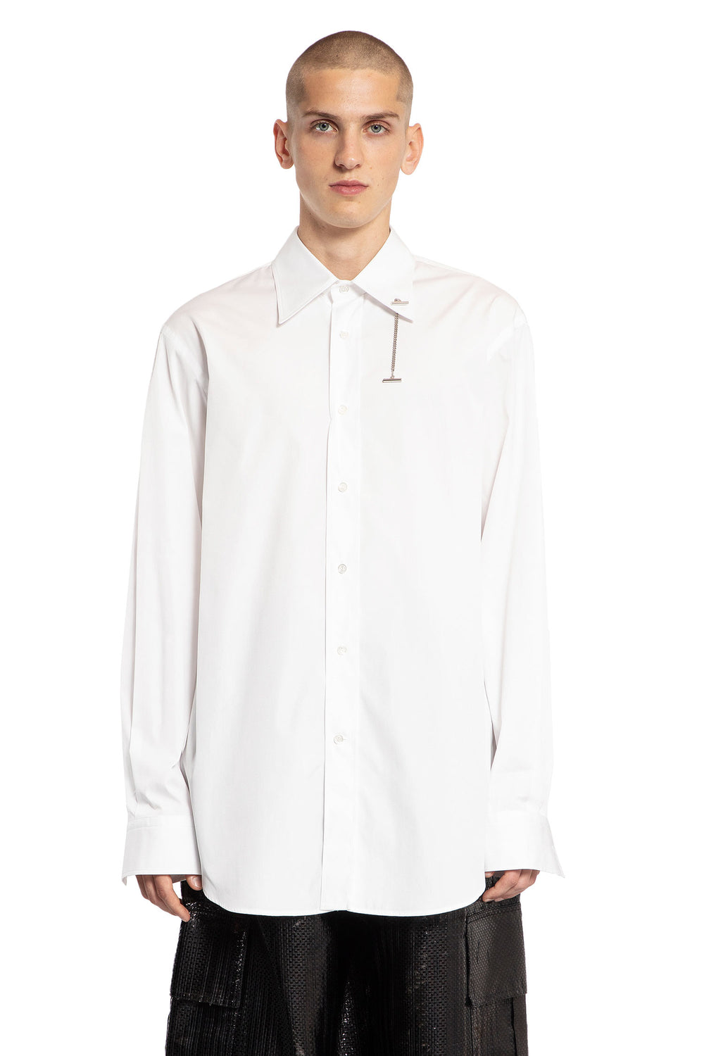 ALEXANDER MCQUEEN MAN WHITE SHIRTS