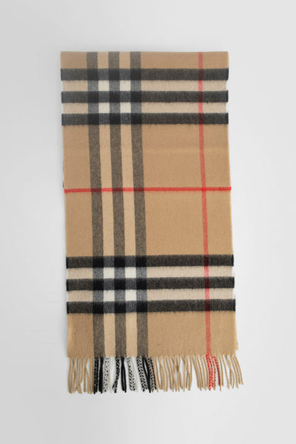 BURBERRY WOMAN BEIGE SCARVES