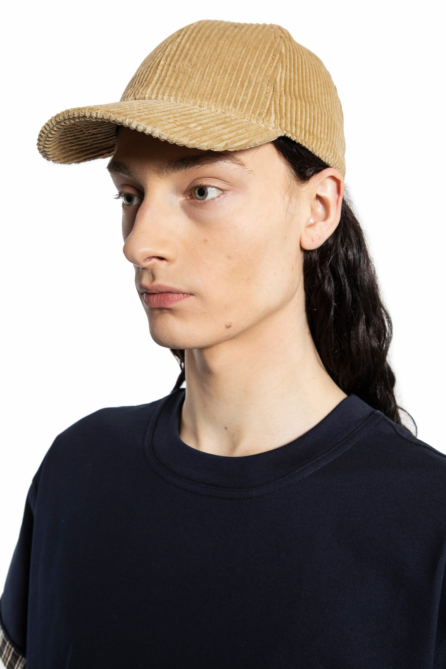 BOTTEGA VENETA MAN BEIGE HATS