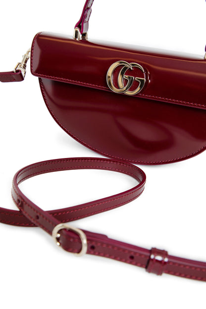 GUCCI WOMAN RED TOP HANDLE BAGS