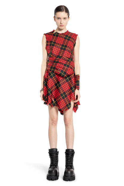 Antonioli ALEXANDER MCQUEEN WOMAN RED DRESSES