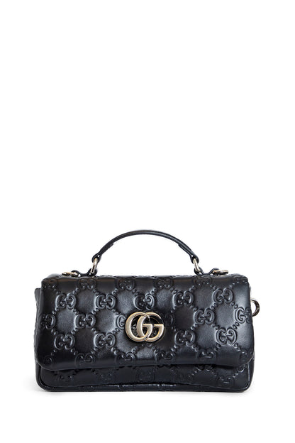 GUCCI WOMAN BLACK TOP HANDLE BAGS